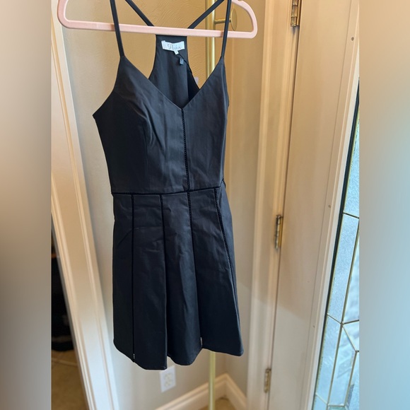 NWT Revolve PARKER  Short Mini Size Small Black Summer Dress $264 - Picture 3 of 6